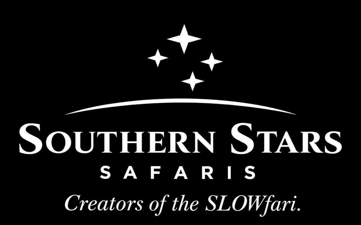 Southern Stars Safaris logo, creators of the SLOWfari