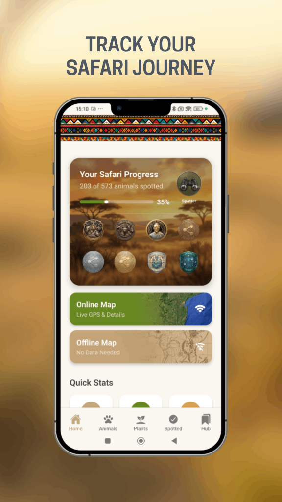 Kruger Companion App — Offline GPS map of Kruger National Park
